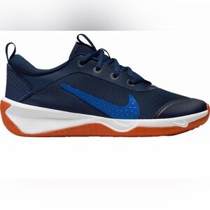 Nike Blue and Orange Sneakers